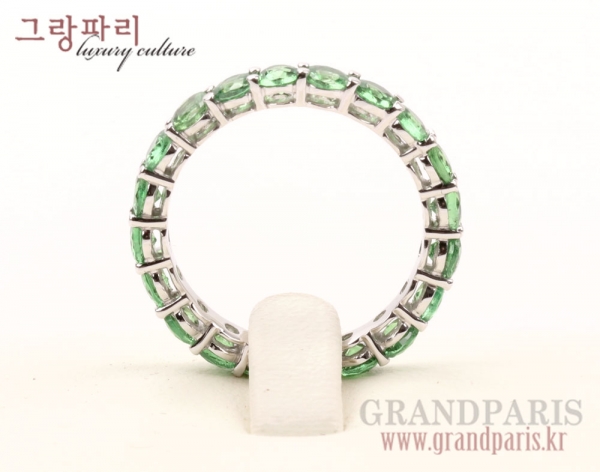 FineJewelry 차보라이트 20P 화이트골드 이터너티 반지 12.5호
