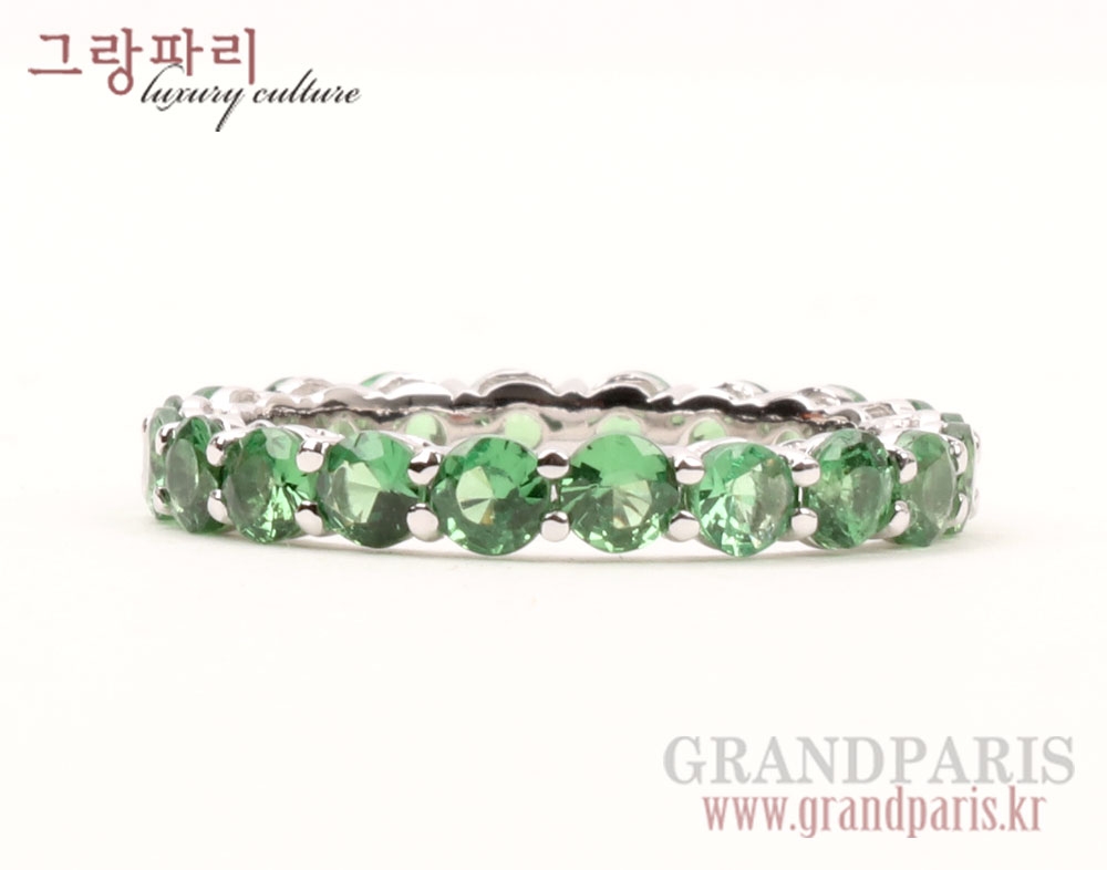 FineJewelry 차보라이트 20P 화이트골드 이터너티 반지 12.5호 FineJewelry 차보라이트 20P 화이트골드 이터너티 반지 12.5호