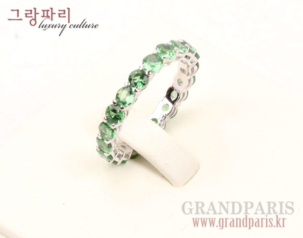 FineJewelry 차보라이트 20P 화이트골드 이터너티 반지 12.5호 FineJewelry 차보라이트 20P 화이트골드 이터너티 반지 12.5호