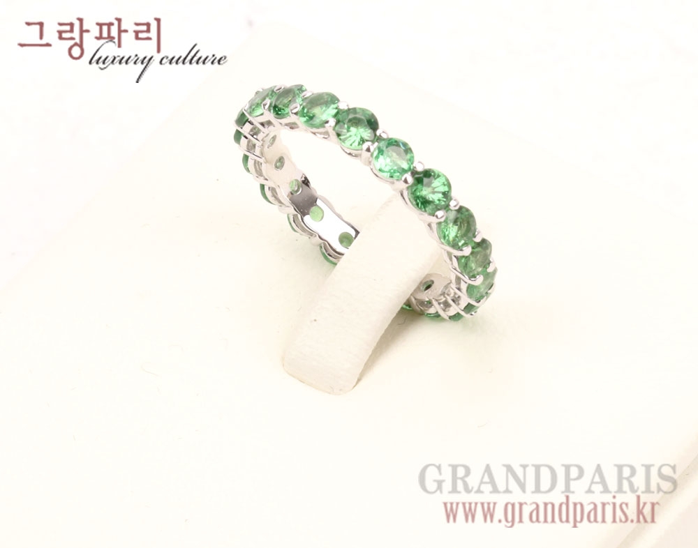 FineJewelry 차보라이트 20P 화이트골드 이터너티 반지 12.5호 FineJewelry 차보라이트 20P 화이트골드 이터너티 반지 12.5호