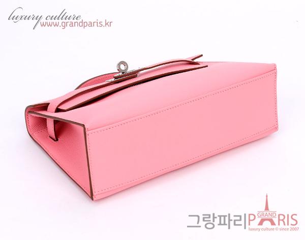 에르메스 로즈콩페티 앱송 은장 켈리 포쉐트 X