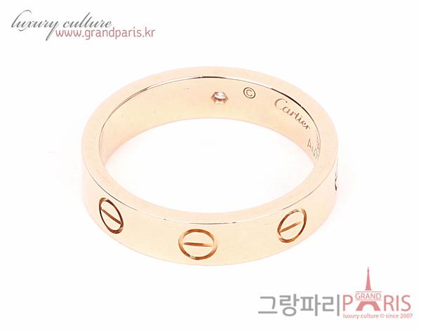 까르띠에 옐로우골드 다이아 1P 러브링 러브 반지 51