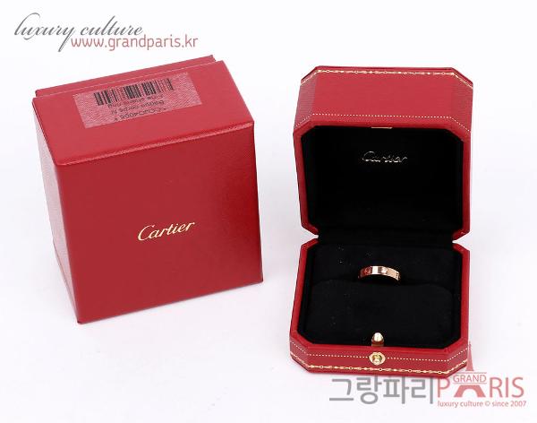 까르띠에 옐로우골드 다이아 1P 러브링 러브 반지 51