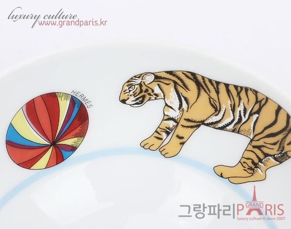 에르메스 화이트 블루 Circus 미니 볼 2개 SET