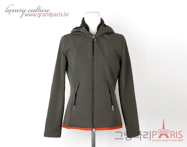 에르메스 카키 Veste impermeable softshell 집업 점퍼 S