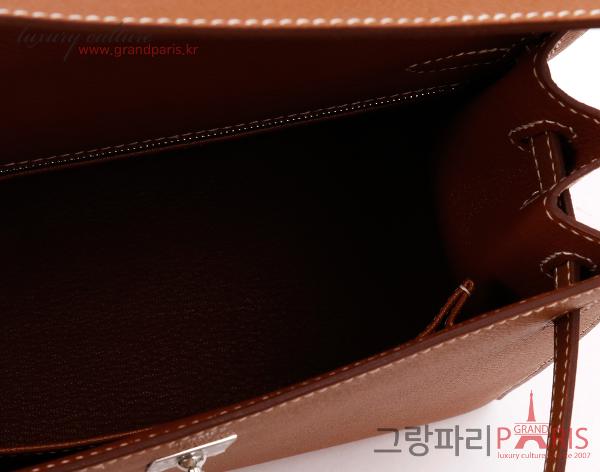 에르메스 셀리에 켈리 25 골드 은장 Y