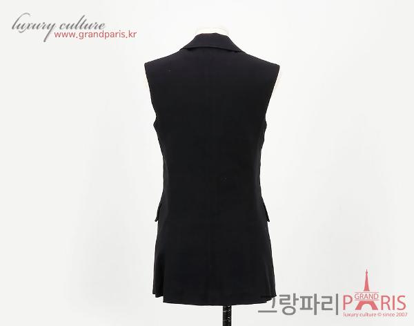 랑방 블랙 롱 베스트 34