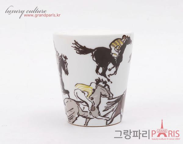 에르메스 홀스 프린팅 캔들 컵 SET