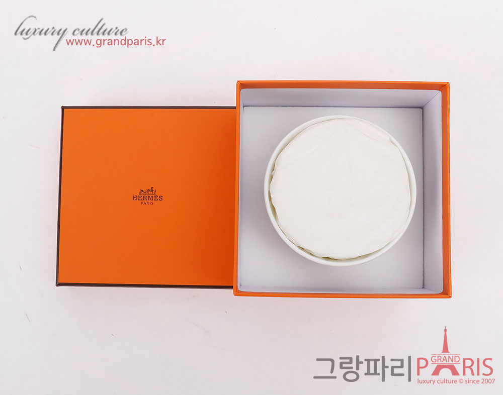 에르메스 홀스 프린팅 캔들 컵 SET