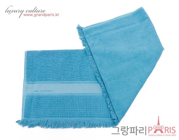 에르메스 블루 비치타올