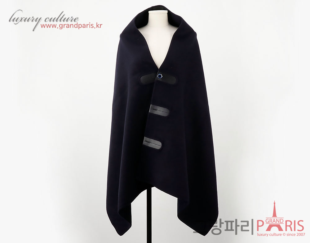 에르메스 블루뉘 캐시미어 케이프