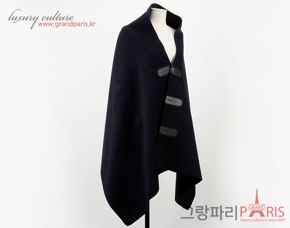 에르메스 블루뉘 캐시미어 케이프