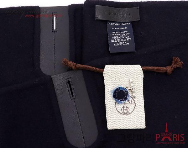 에르메스 블루뉘 캐시미어 케이프