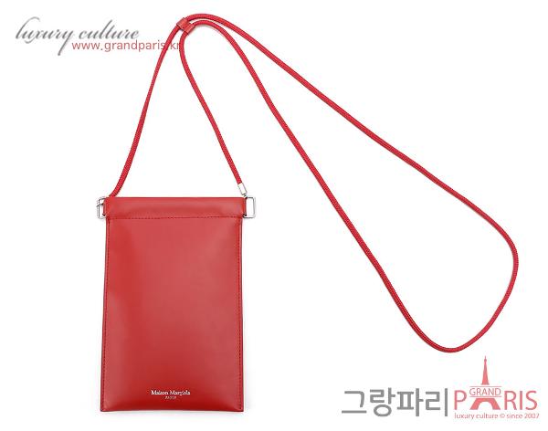 메종마르지엘라 레드 폰홀더 크로스