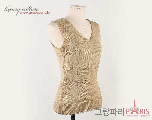 돌체앤가바나 골드 니트 베스트 42	