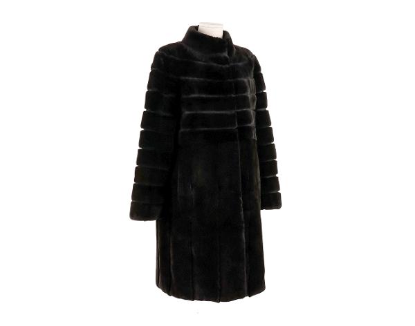 마이클코어스 브라운 밍크 리버서블 코트 6