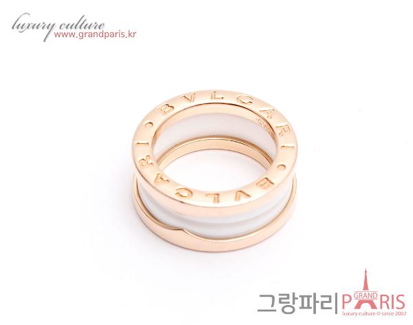 불가리 비제로원 로즈골드 화이트 세라믹 47