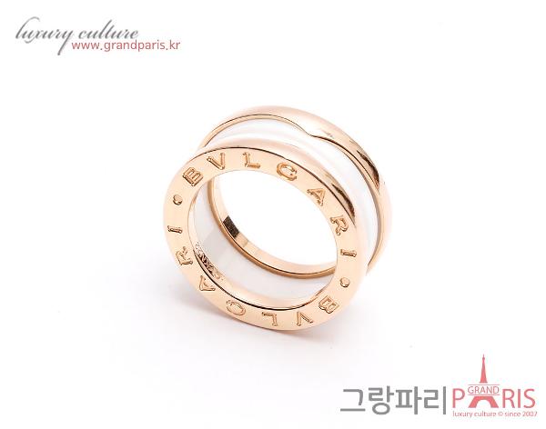 불가리 비제로원 로즈골드 화이트 세라믹 47