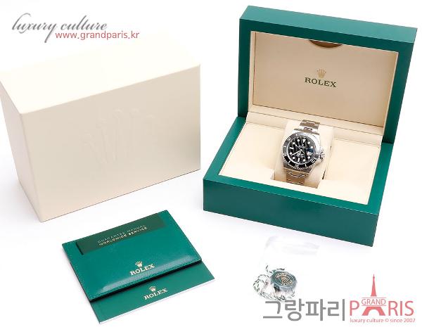 로렉스 서브마리너 41mm 블랙 스틸 126610LN