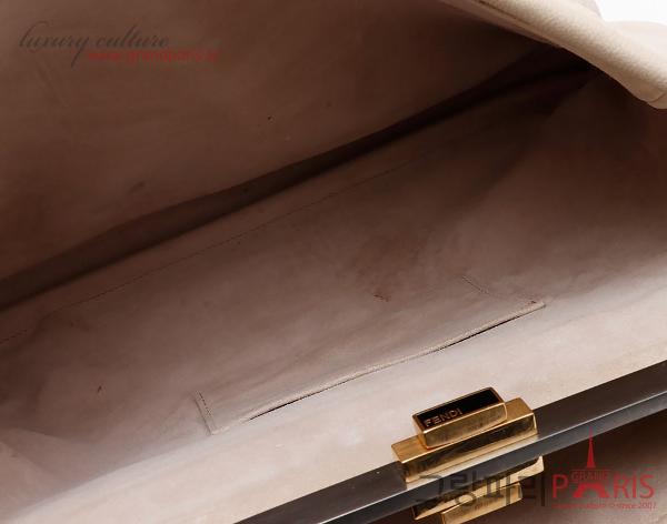 펜디 크림 베이지 피카부 토트