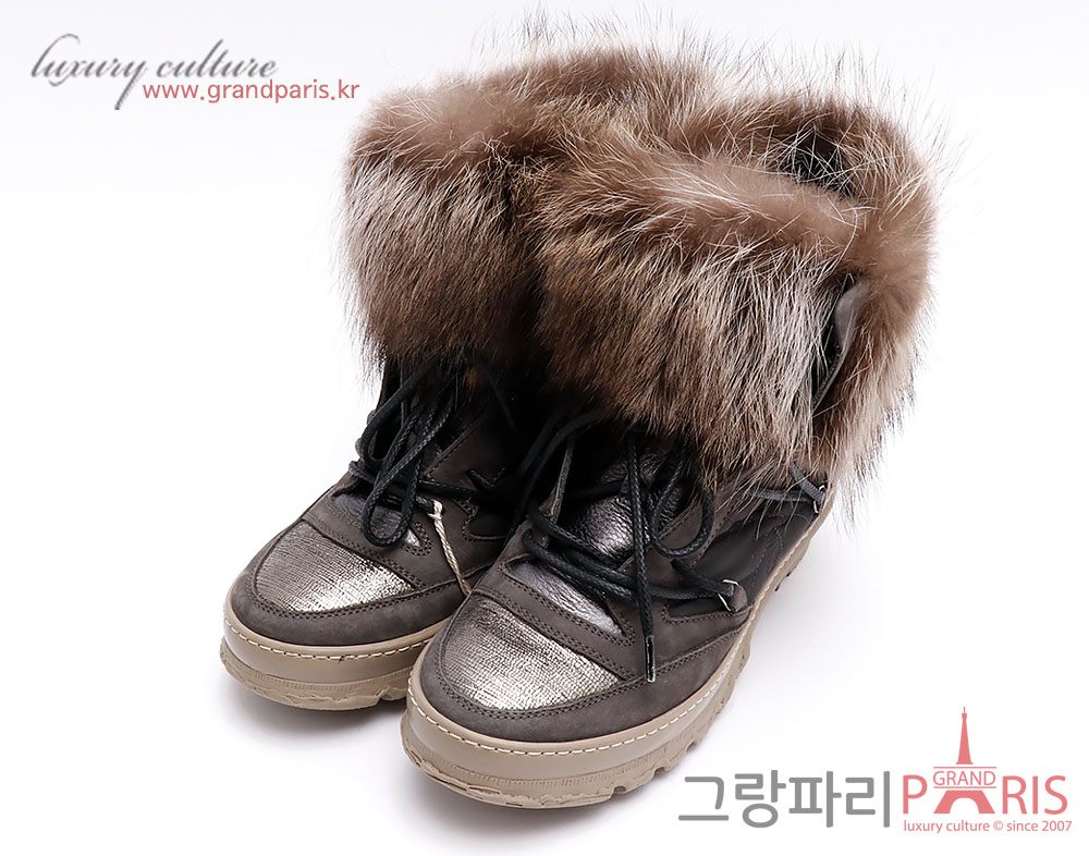 브루넬로쿠치넬리 그레이 폭스 워커 부츠 37
