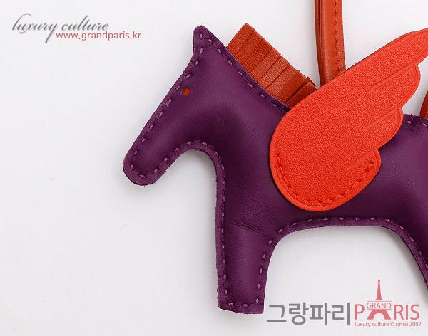 에르메스 페가수스 로데오 PM 바이올렛 꼬르날린 카푸친