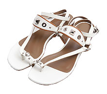 에르메스 화이트 스터드 샌들 36 1/2 보러가기