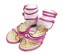 샤넬 핑크 쥬얼 스트랩 샌들 38 보러가기