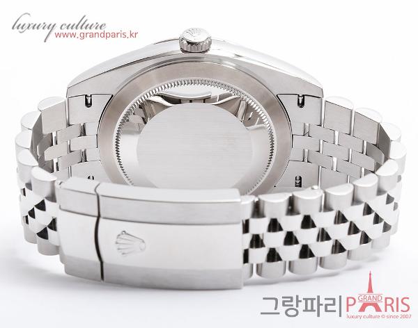 로렉스 데이저스트 41mm 스틸 청판 로만 126334