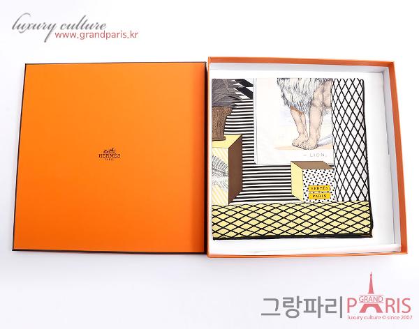 에르메스 까레 스카프 90 대극장 잔느 멀티