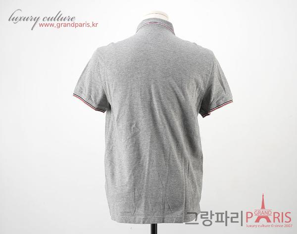 몽클레어 그레이 반소매 PK 티셔츠 XL	