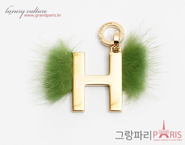펜디 그린퍼 장식 키링 겸 백참