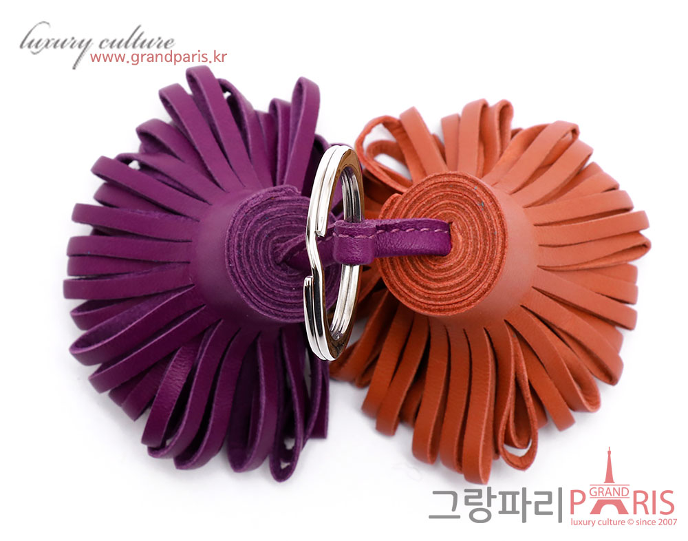 에르메스 카르멘 듀오 키링 테라 바투 아네모네