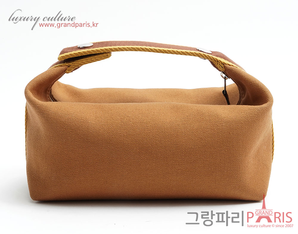 에르메스 BRIDE A BRAC 여행용 파우치 스몰 오크레