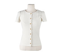 샤넬 화이트 크롭 니트 가디건 36 보러가기