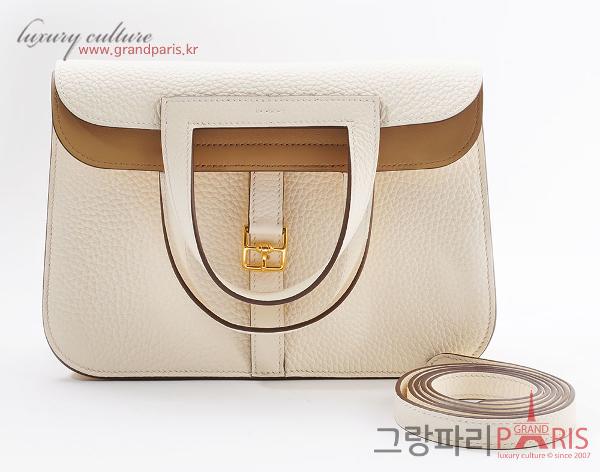 에르메스 할잔 25 나타 금장 U