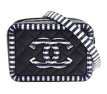  샤넬 미니 코스메틱 크로스체인백 마린 은장 캐비어  보러가기