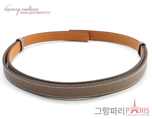 에르메스 켈리 벨트 에토프 로즈골드 U 