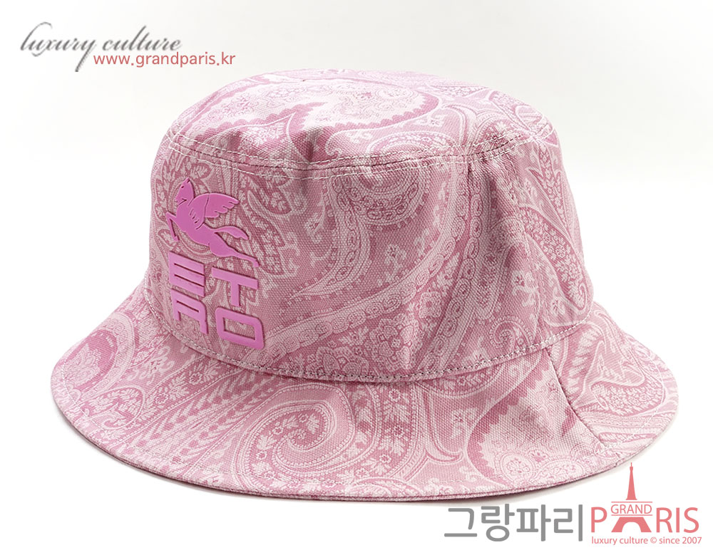 에트로 핑크 페이즐리 버킷햇	