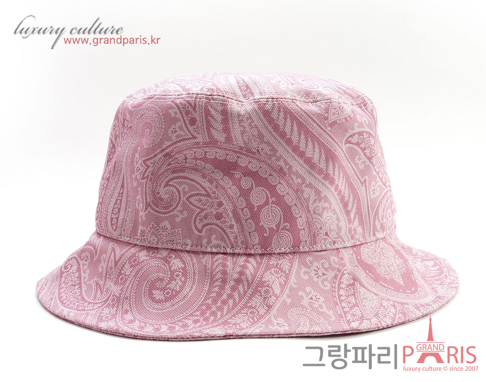 에트로 핑크 페이즐리 버킷햇	