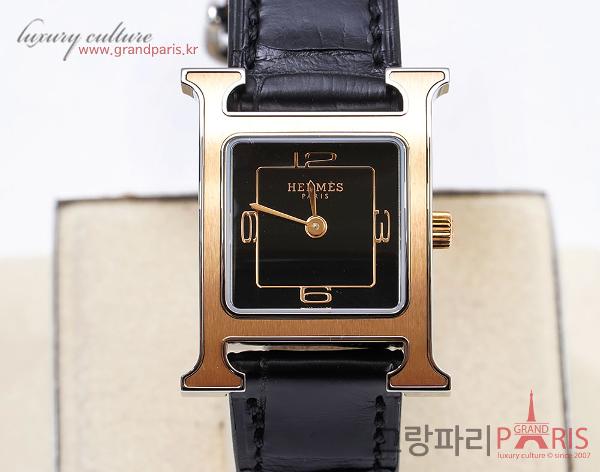 에르메스 H아워 와니스트랩 여성시계 HH1.211
