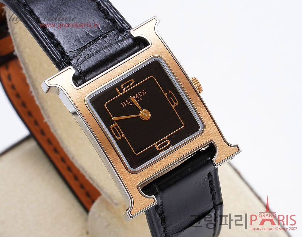 에르메스 H아워 와니스트랩 여성시계 HH1.211