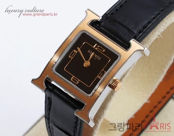 에르메스 H아워 와니스트랩 여성시계 HH1.211