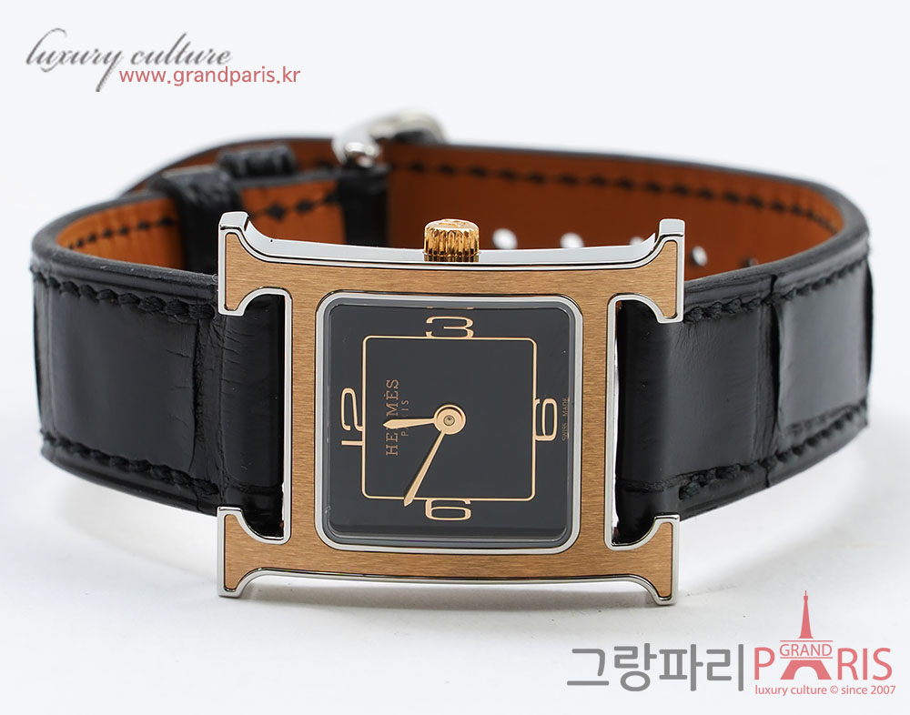 에르메스 H아워 와니스트랩 여성시계 HH1.211