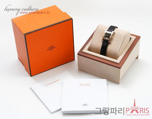 에르메스 H아워 와니스트랩 여성시계 HH1.211