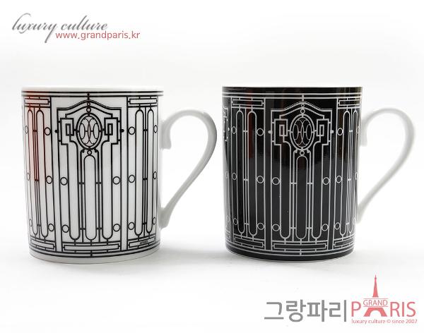 에르메스 H데코 머그컵 2P SET	