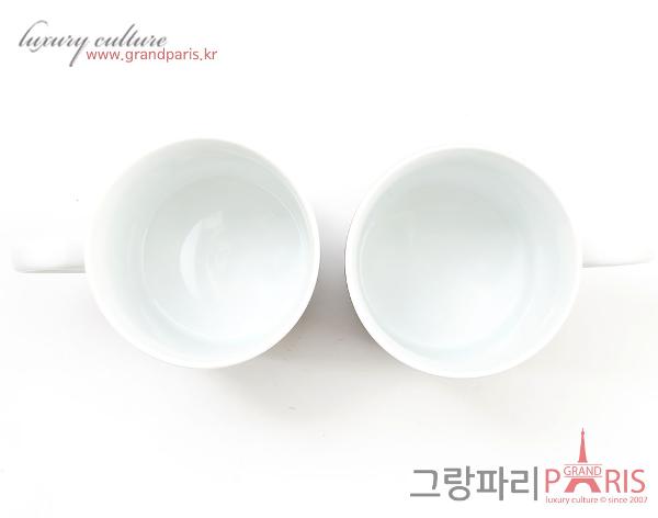 에르메스 H데코 머그컵 2P SET	