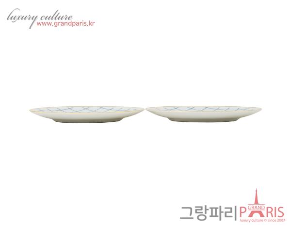 에르메스 워크인더가든 미니 플레이트 2P SET	