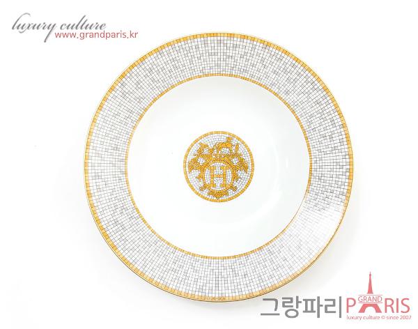에르메스 골드 모자이크 볼 플레이트 2P SET	