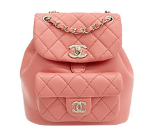 샤넬 듀마 백팩 핑크 샴페인골드 보러가기